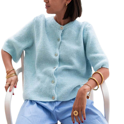 Buy Center Vintage Y2K Cardigan - Women’s Short Sleeve Knitwear - Buy Center UK