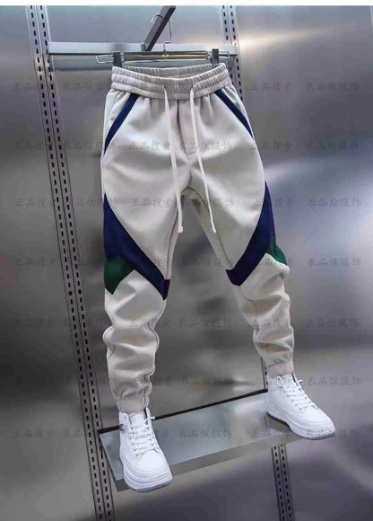 Buy Center Patchwork Jogger Sweatpants - Casual Cotton Trousers - Buy Center UK