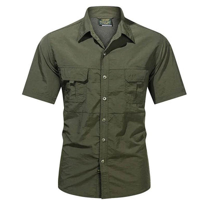 Buy Center Men’s Breathable Jogger Shirts - Quick Dry & Multi-Pockets - Buy Center UK