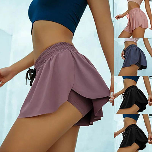 Buy Center Women’s High Waist Summer Shorts - Quick Dry, Sporty Style - Buy Center UK