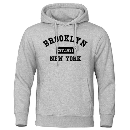 Buy Center Letter Printed Men's Hoodie - Stylish Loose Fit & Warm - Buy Center UK