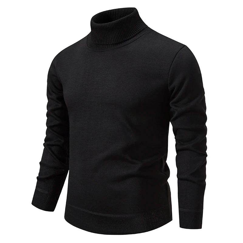 Buy Center Thick Men's Turtleneck Sweater - Cozy Slim Pullover - Buy Center UK