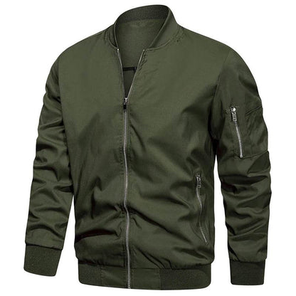 Buy Center Men's Lightweight Bomber Jacket - Casual & Comfortable Style - Buy Center UK