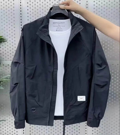 Buy Center Men's Casual Sports Jacket - Breathable, Stand Collar Style - Buy Center UK