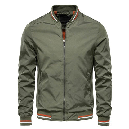 Buy Center Black Bomber Jacket for Men - Slim Fit, Casual Style - Buy Center UK