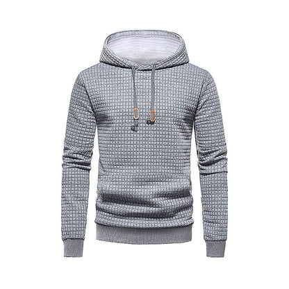 Buy Center Men's Hooded Pullover - Slim Fit Knit Sweater for Fall - Buy Center UK