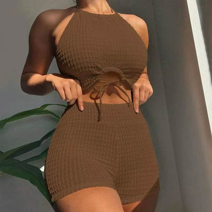 Buy Center Sexy High Waist Bikini - 2025 High Neck Swimwear - Buy Center UK