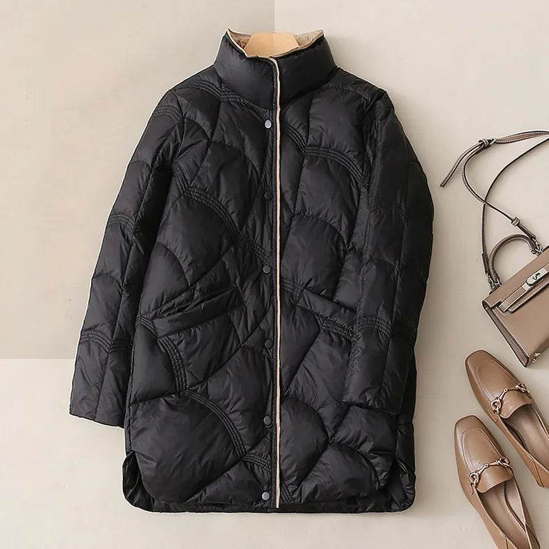 2023 Winter Stand Collar Down Jacket - Ultra Lightweight & Warm - Buy Center UK