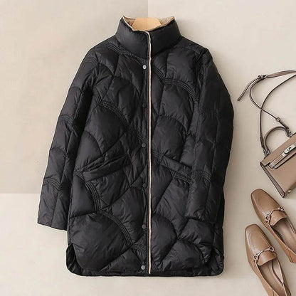 2023 Winter Stand Collar Down Jacket - Ultra Lightweight & Warm - Buy Center UK