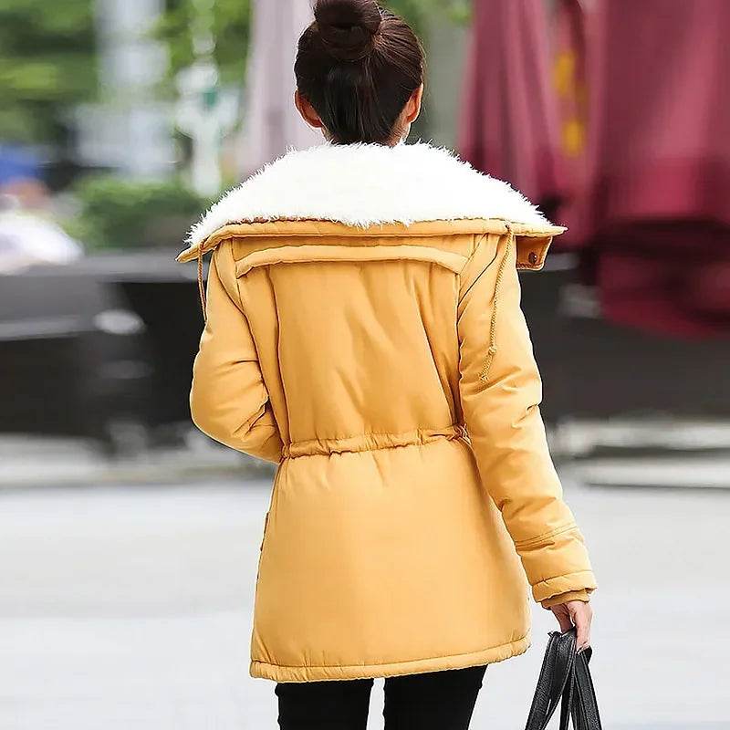 Buy Center Women’s Winter Down Jacket - Slim Fit & Hooded Style - Buy Center UK