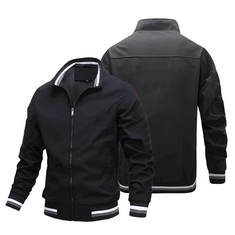2025 Custom Logo Men's Blazer - Spring/Summer Zipper Jacket - Buy Center UK