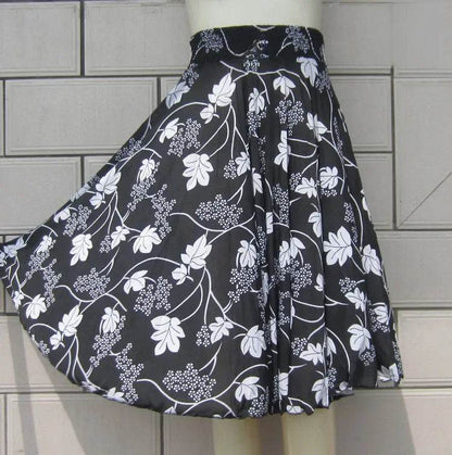 Buy Center Summer Ice Silk Skirt - Floral Design for Women - Buy Center UK