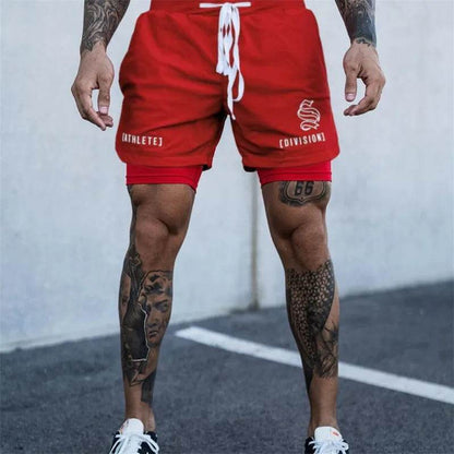 Buy Center 2 in 1 Running Shorts for Men - Breathable, Quick-Dry Design - Buy Center UK