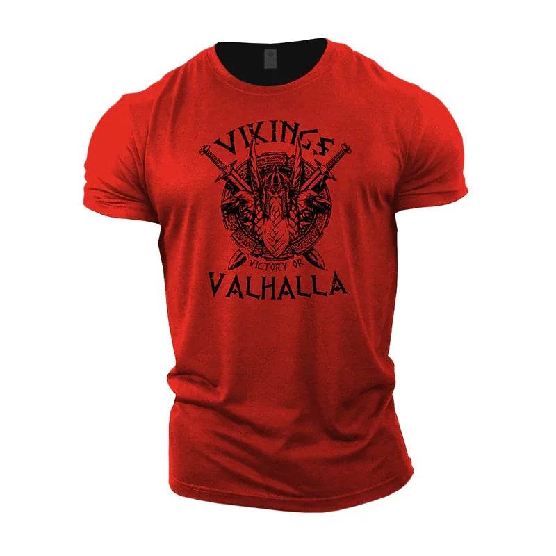 Summer Viking 3D Printed Men's T-shirt - Quick Dry & Casual Style - Buy Center UK