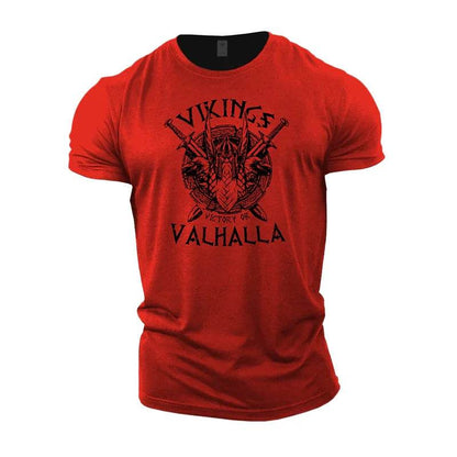 Summer Viking 3D Printed Men's T-shirt - Quick Dry & Casual Style - Buy Center UK