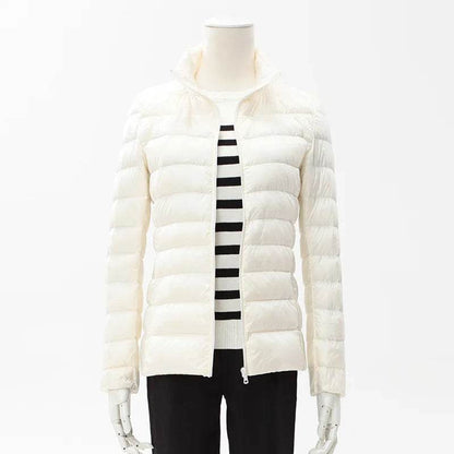 Buy Center Women's Spring Puffer Coat - Ultra Light Duck Down - Buy Center UK