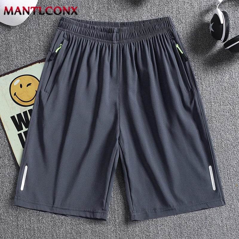 Buy Center Men's Quick Dry Joggers - Breathable, Elastic Waist Shorts - Buy Center UK