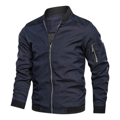 Buy Center Autumn Men's Windbreaker Jacket - Stylish Casual Bomber - Buy Center UK