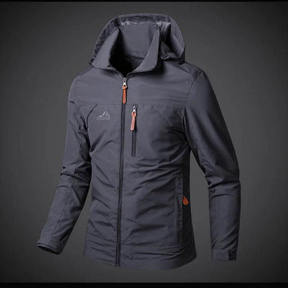 Buy Center Men's Waterproof Hooded Windbreaker for Hiking & Outdoor - Buy Center UK