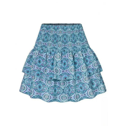 2023 Women's Mini Dress - Floral Ruffle Edge in 13 Colors - Buy Center UK