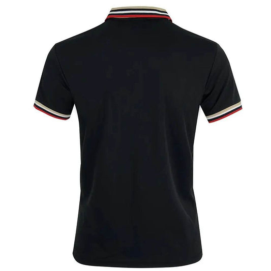 Buy Center Men’s Summer Polo Shirt - Breathable Cotton, Stylish Stripe - Buy Center UK