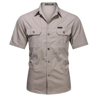Buy Center Men's Oversized Cargo Shirts - 4XL & 5XL Casual Blouse - Buy Center UK