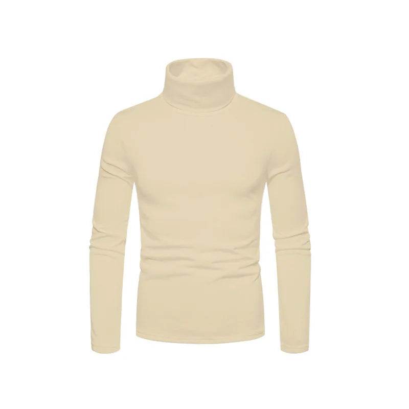 Buy Center Men's Casual Slim Fit Turtleneck Pullover - Autumn Fashion - Buy Center UK