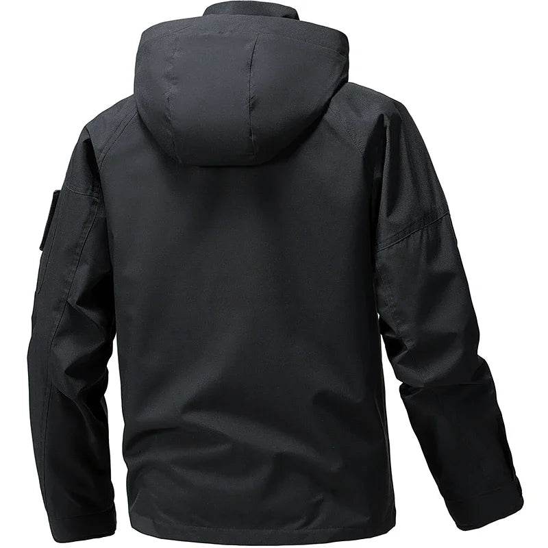 Buy Center Men's Hooded Hiking Jacket - Stylish Outdoor Windbreaker - Buy Center UK
