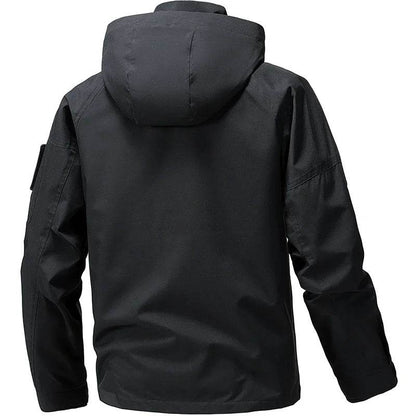 Buy Center Men's Hooded Hiking Jacket - Stylish Outdoor Windbreaker - Buy Center UK