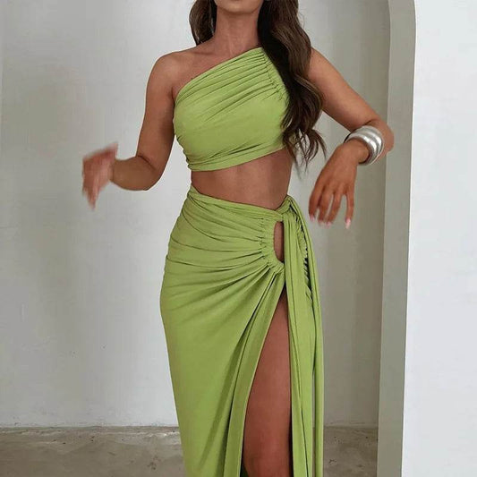 Dulzura Women’s 2024 Summer Two Piece Set - Tank Top & Long Skirt - Buy Center UK