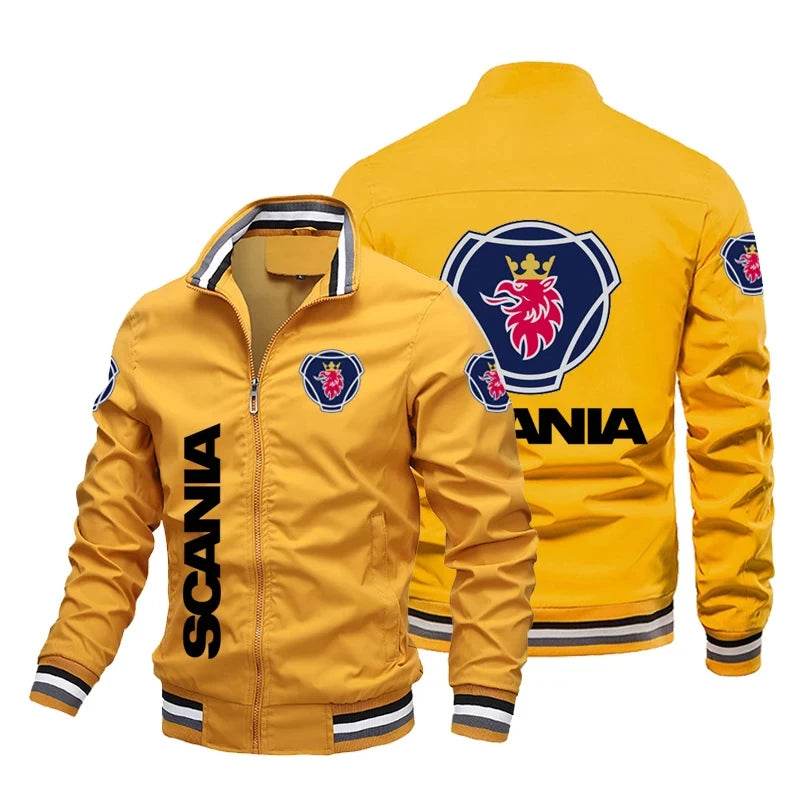 Buy Center Bicycle Jacket for Men & Women - Stylish Truck Logos - Buy Center UK