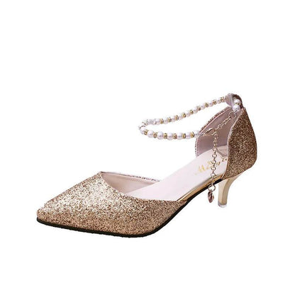 Trend Elegant Pointed Toe High Heels Mules for Women - Sexy Pumps - Buy Center UK