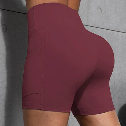 Buy Center Women’s High Waist Cycling Shorts - Butt Lifting & Pockets - Buy Center UK