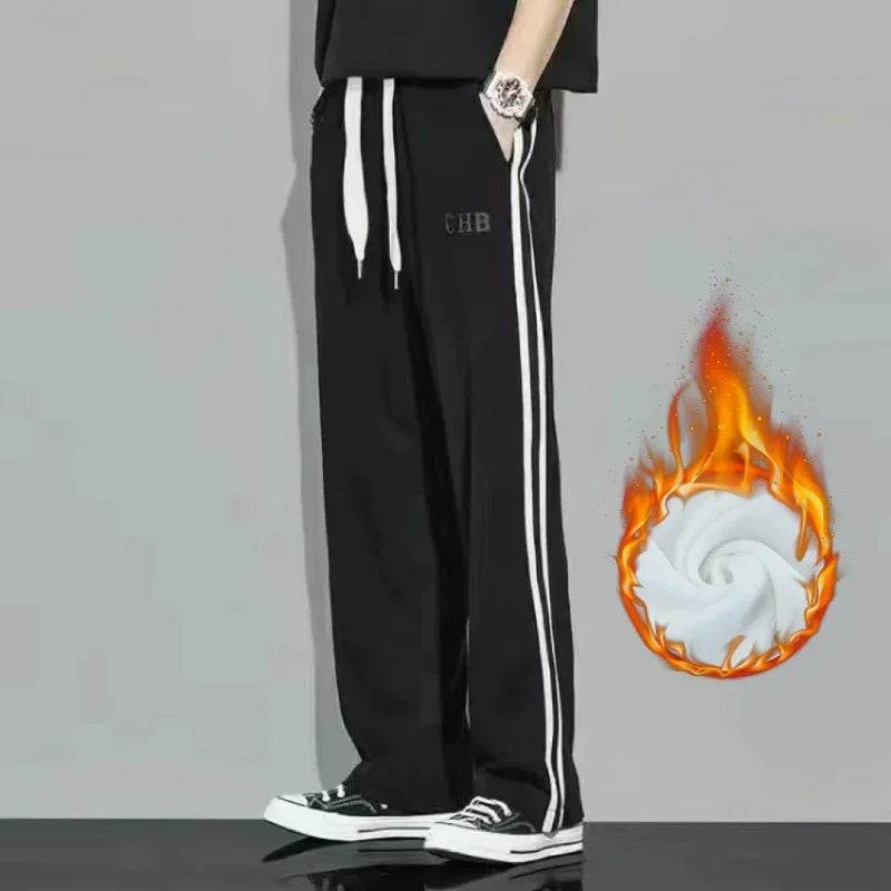 Buy Center Men’s Fleece Casual Pants - Warm, Drawstring, Stylish - Buy Center UK