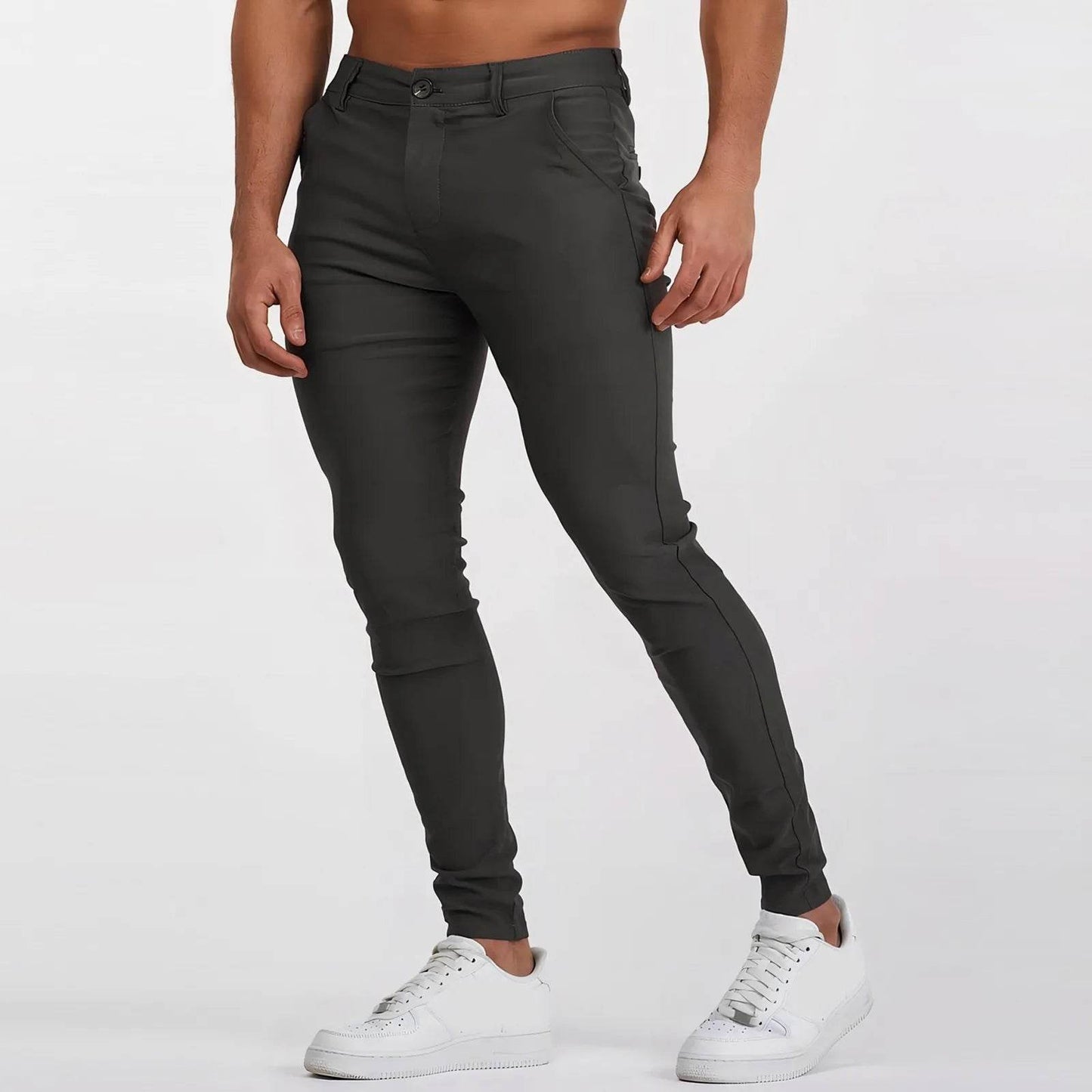 Buy Center Men’s Summer Casual Slacks - Slim Fit Outdoor Chinos - Buy Center UK