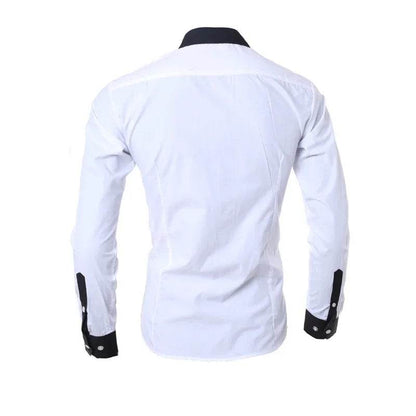 Buy Center Men's Stripes Long Sleeve Shirt - Slim Fit & Casual Style - Buy Center UK