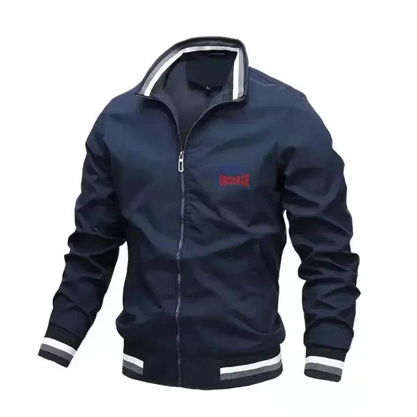 LONSDALE Men's Aviator Jacket - Stand Collar, Casual Slim Fit - Buy Center UK