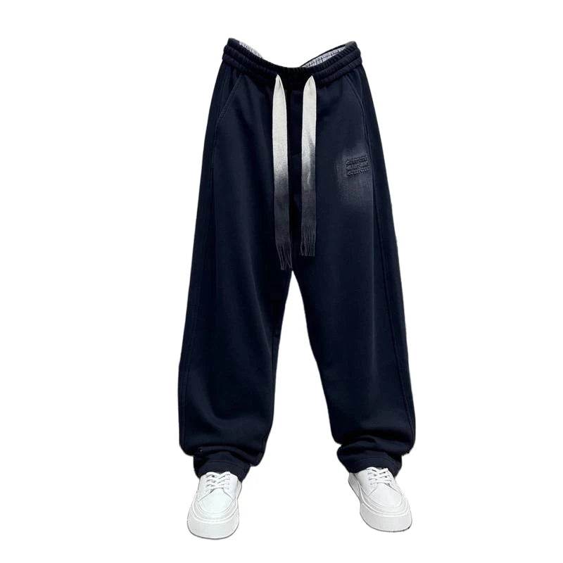 Buy Center Black Casual Straight Pants - Luxury Jogger Sweatpants - Buy Center UK