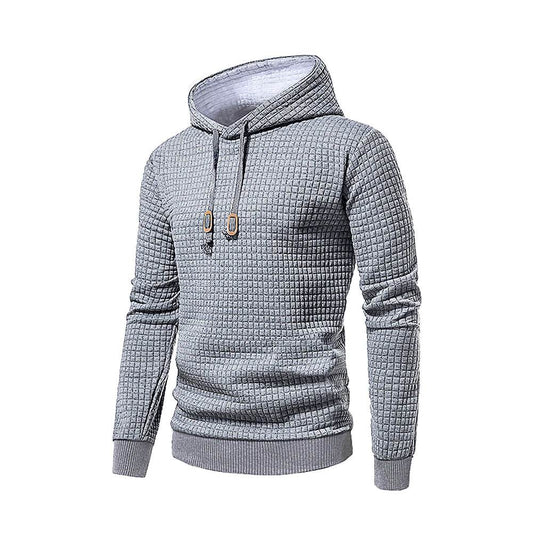 Buy Center Men's Hooded Pullover - Slim Fit Knit Sweater for Fall - Buy Center UK
