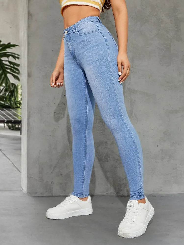 Buy Center Blue All Season Tight Jeans - Stylish Skinny Fit for Women - Buy Center UK