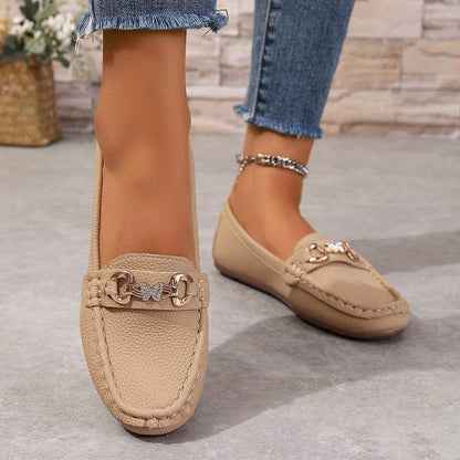 Buy Center Women’s Spring Autumn Loafers - Casual Low Heel Shoes - Buy Center UK