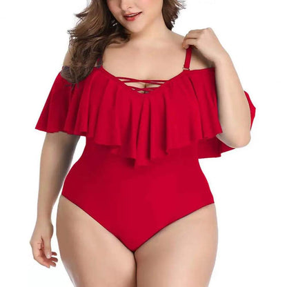 Buy Center High Waist Padded Monokini - Quick Drying Women Swimsuit - Buy Center UK