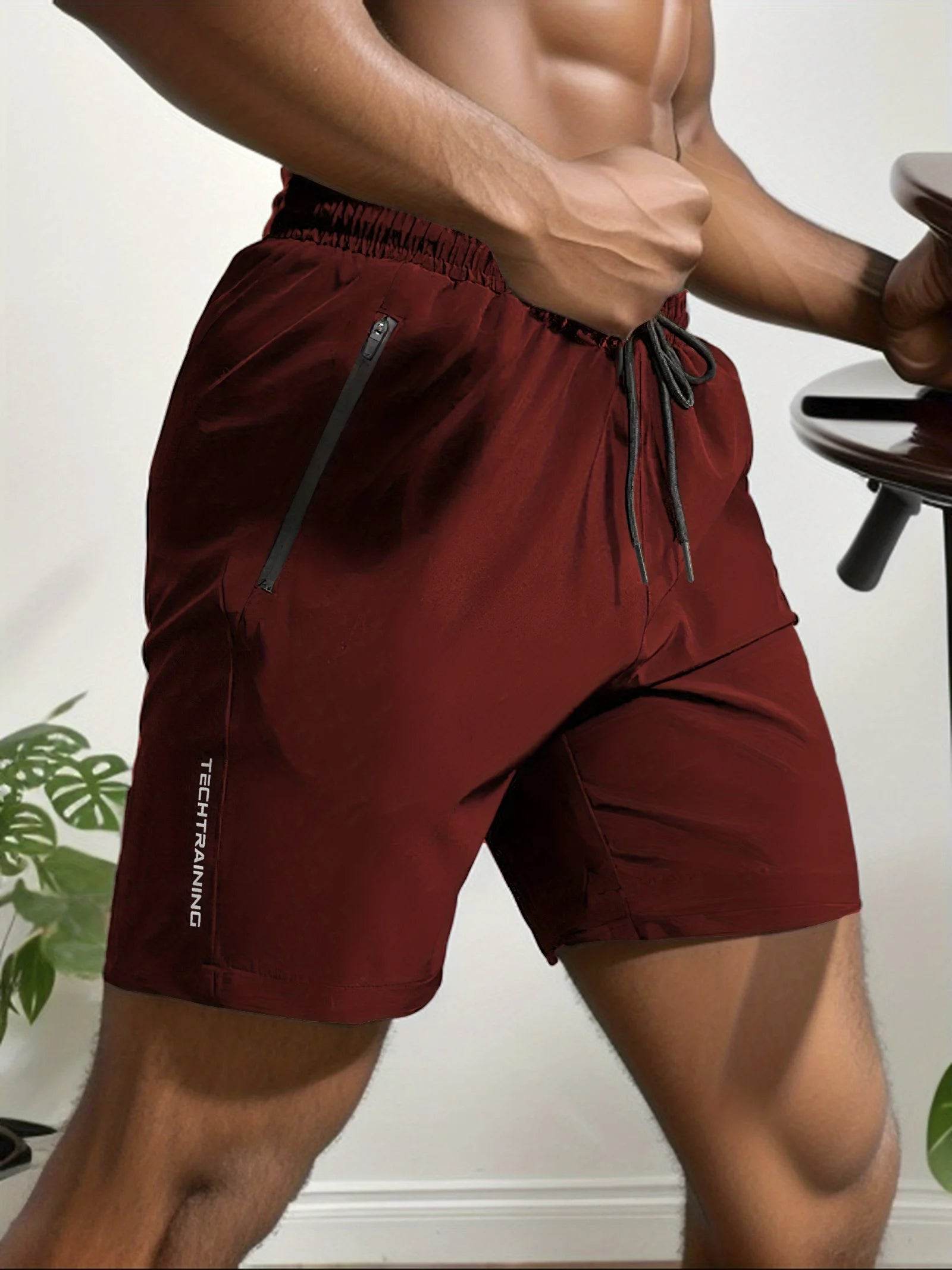 Buy Center Men's Quick Dry Sports Shorts - Breathable Drawstring Design - Buy Center UK