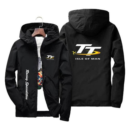 Buy Center Windproof Outdoor Jacket for Men - Quick-Drying, Zip Hoodie - Buy Center UK