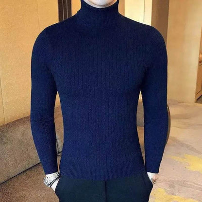 Buy Center Casual Vintage Wool Turtleneck Sweater - Oversize Fit 2024 - Buy Center UK