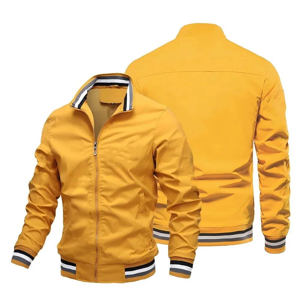 2025 Custom Logo Men's Blazer - Spring/Summer Zipper Jacket - Buy Center UK