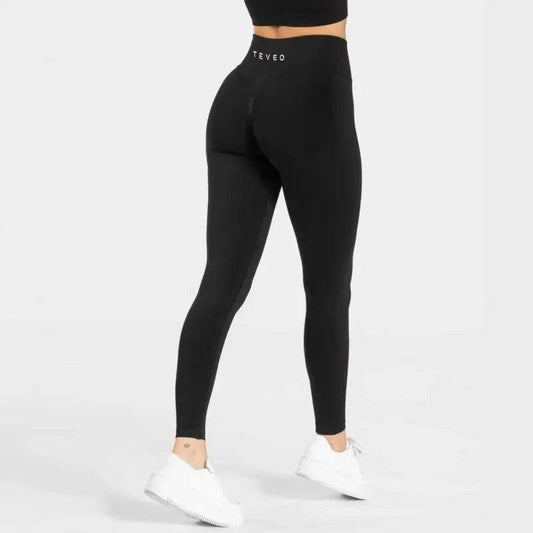 2025 TEVEO Women's Seamless Yoga Leggings - High Stretch Fitness Pants - Buy Center UK