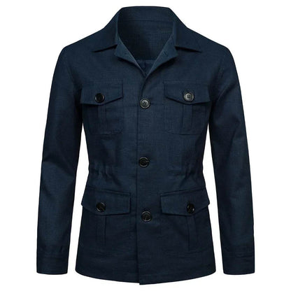 Buy Center Men’s Casual Jacket - Full Sleeve Turn Down Collar - Buy Center UK