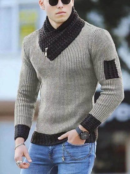 Buy Center Casual Vintage Wool Turtleneck Sweater - Oversize Fit 2024 - Buy Center UK