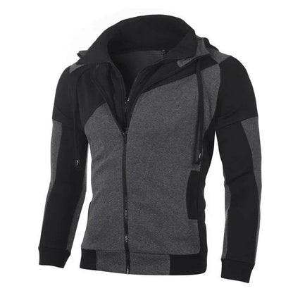 Buy Center 2024 Men’s Long Sleeve Zipper Hoodie - Slim Fit Style - Buy Center UK